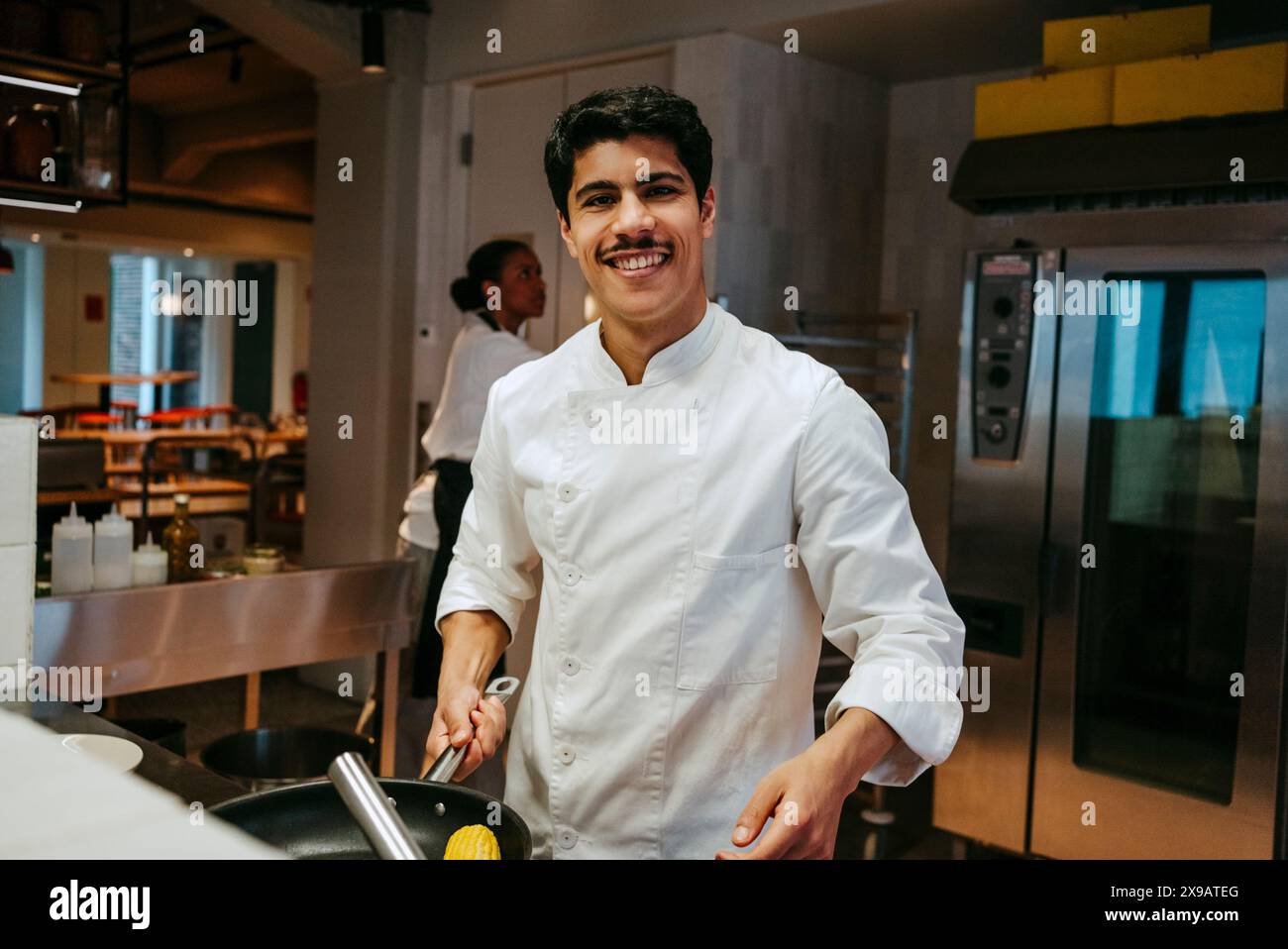 Male cook chef cooking hi-res stock photography and images - Alamy