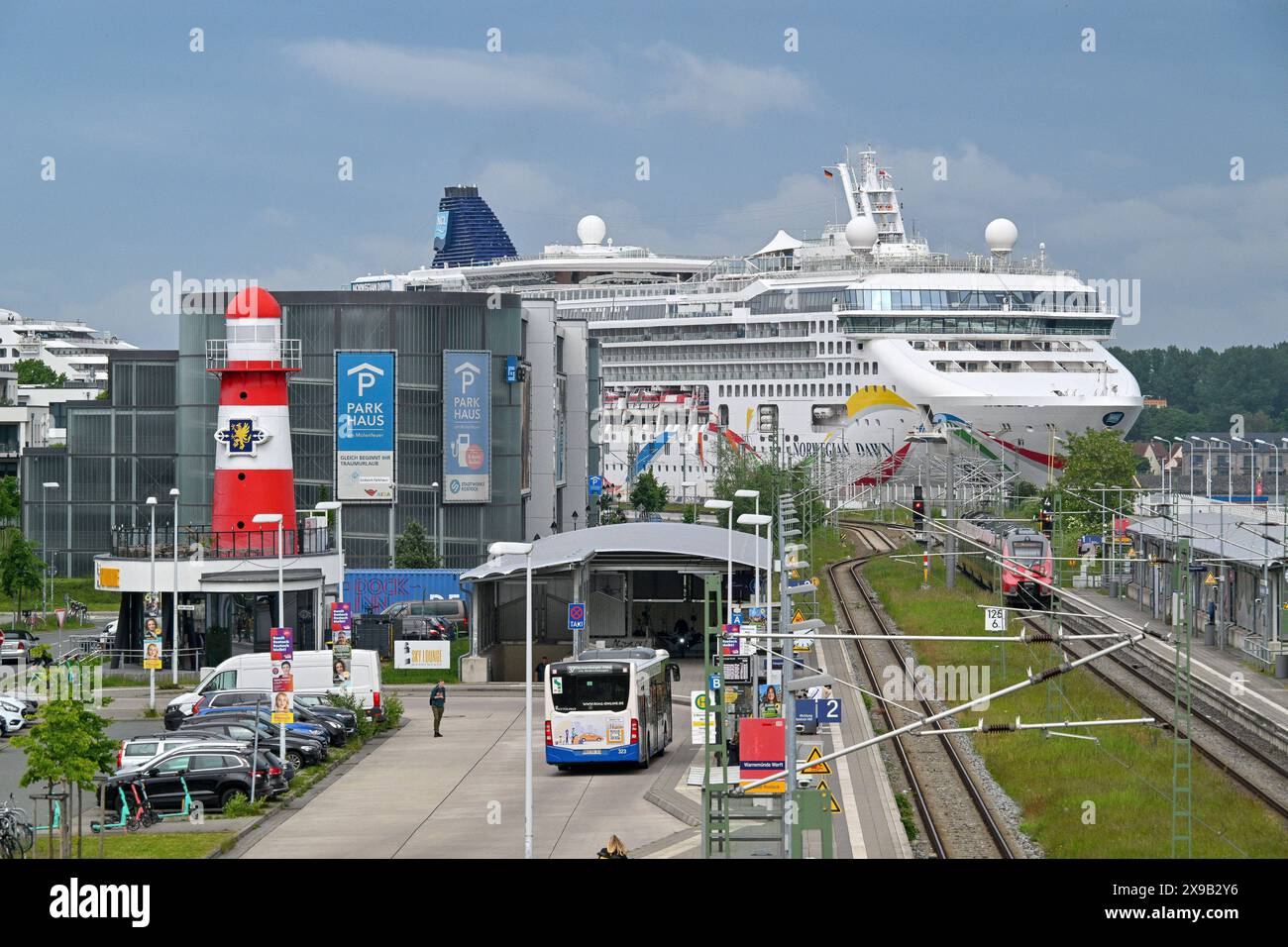 Deu: Kreuzfahrten ab Warnemünde Warnemünde, Deutschland, 30. Mai 2024 