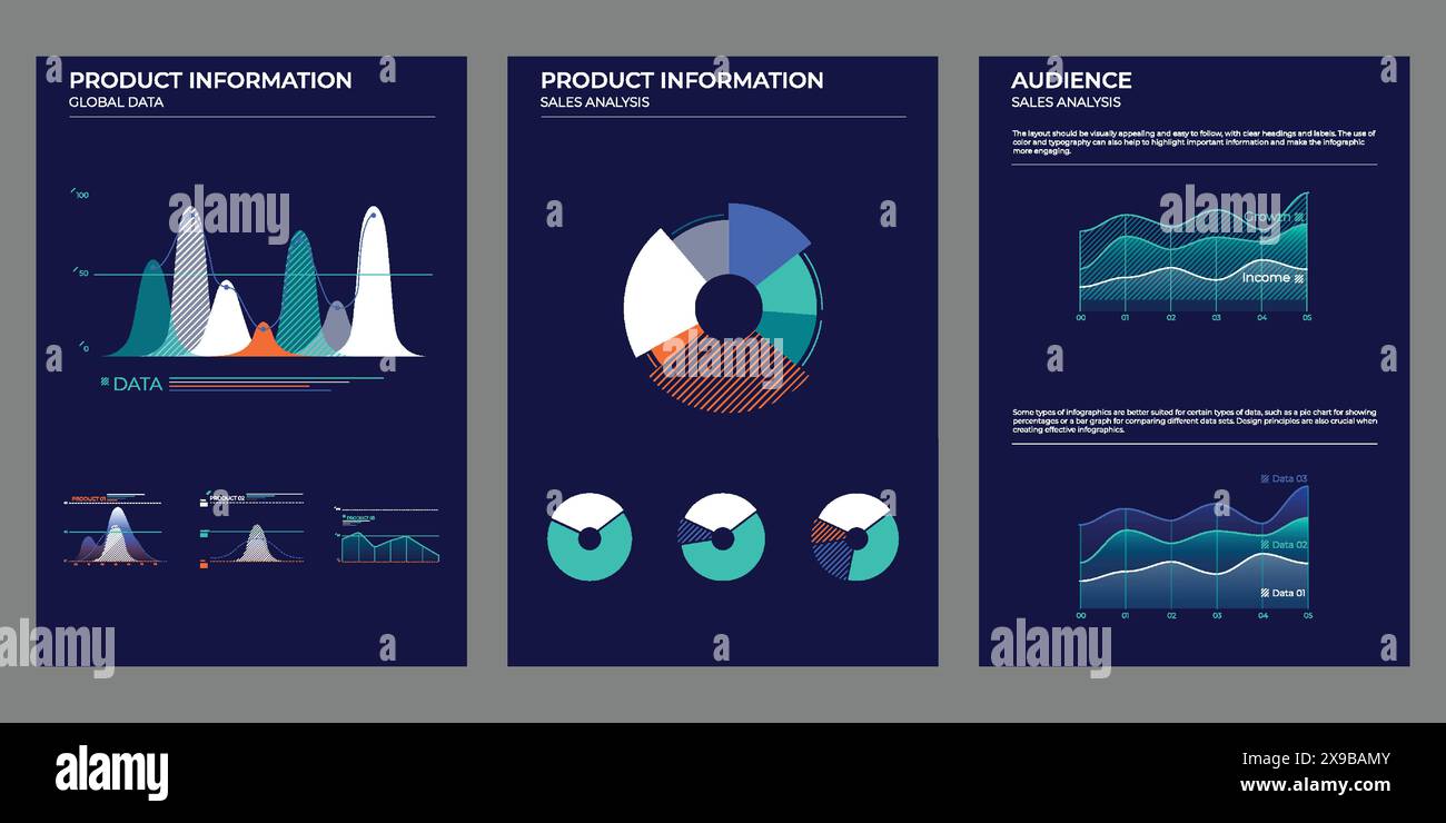 Presentation business analysis charts in color. Finance Charts Stock ...