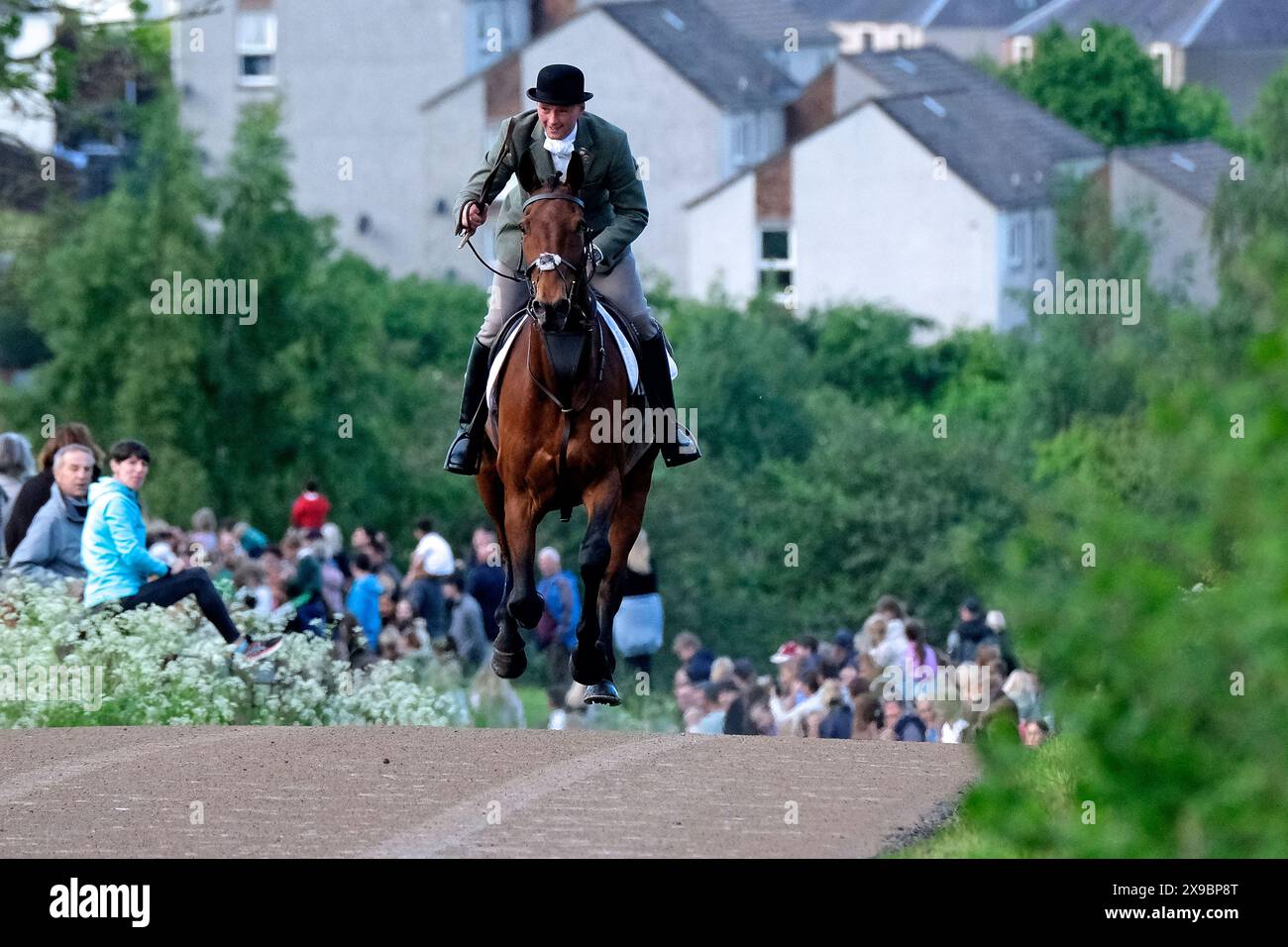 Hawick Common Riding 2024, Hawick 2024, Ryan Nichol, on the