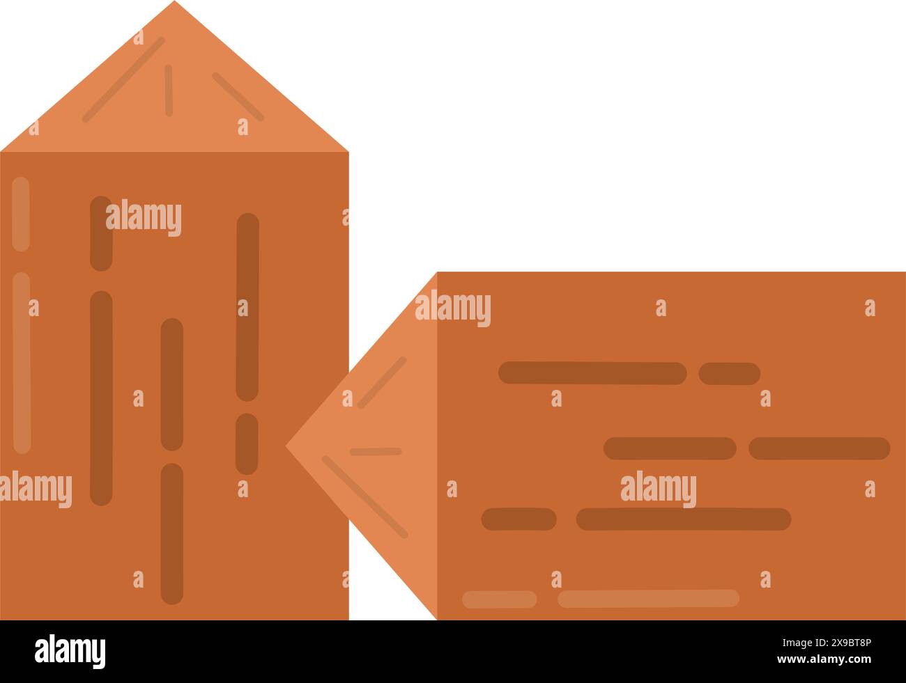 Logging timber Stock Vector Images - Alamy