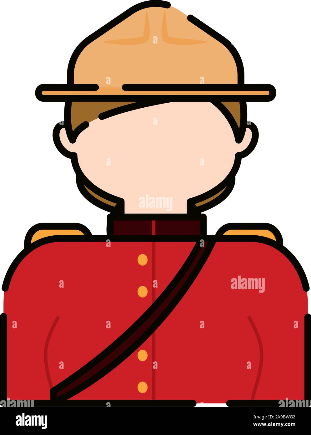 Female ranger forest character icon Vector Stock Vector Image & Art - Alamy