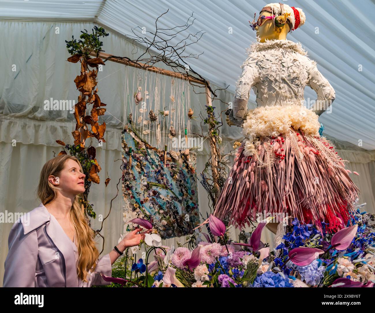 Royal Botanic Gardens, Edinburgh, Scotland, UK, 30th May 2024. Fleurs