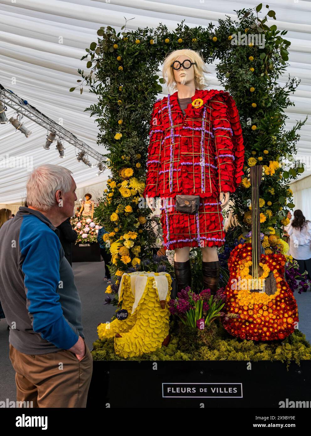 Royal Botanic Gardens, Edinburgh, Scotland, UK, 30th May 2024. Fleurs