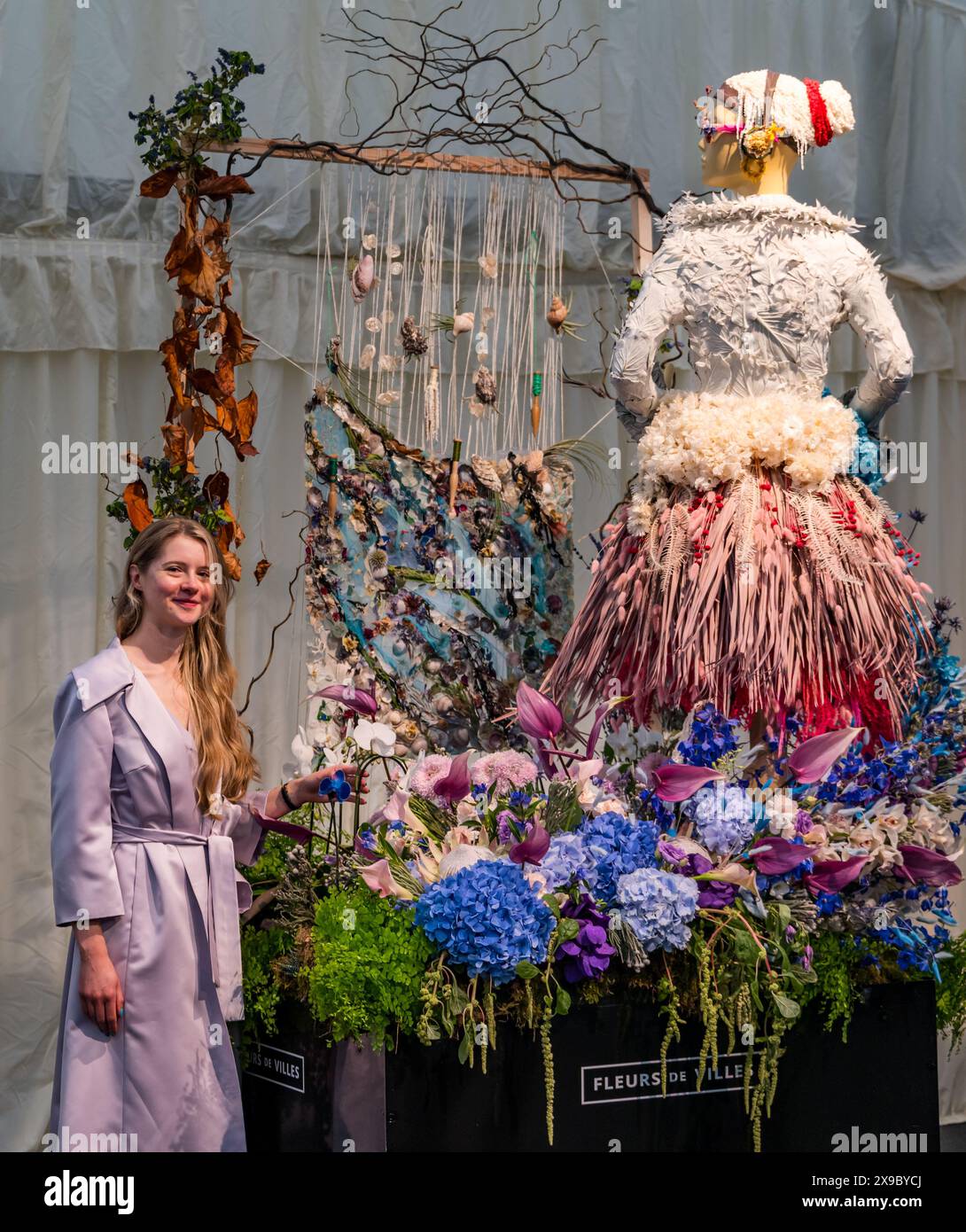 Royal Botanic Gardens, Edinburgh, Scotland, UK, 30th May 2024. Fleurs