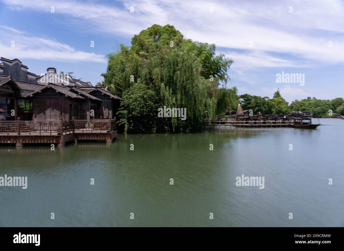 Wuzhen, Hangzhou, China, May 29, 2024: View of Wuzhen Ancient Water ...