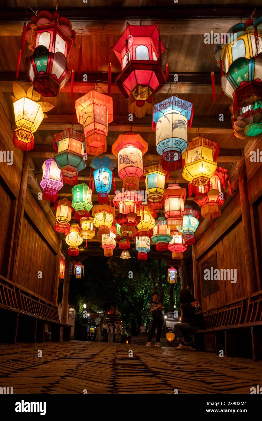 Wuzhen, Hangzhou, China, May 29, 2024: View of Wuzhen Ancient Water ...