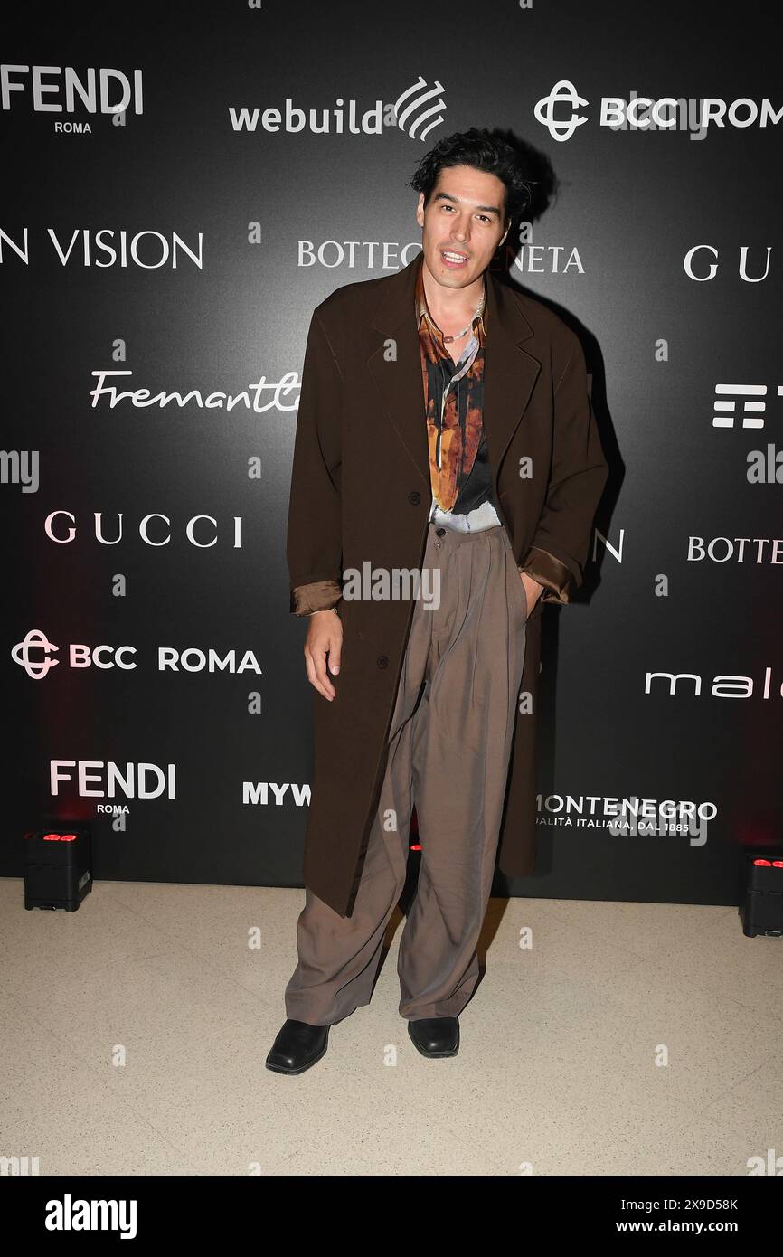 Rome, Italy. 30th May, 2024. Rome, National Gallery of Modern Art 'Anlaids Lazio Gala Evening', In the photo: Cristiano Caccamo Credit: Independent Photo Agency/Alamy Live News Stock Photo