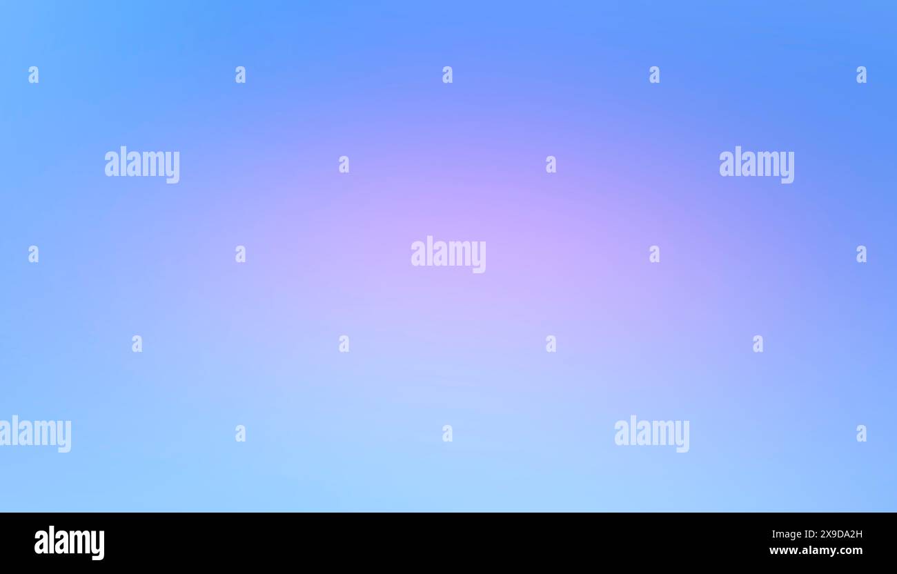 Blue lilac pink gradient, soft bokeh abstract background Stock Photo