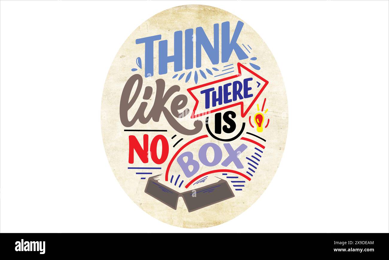 Think Like Stock Vector