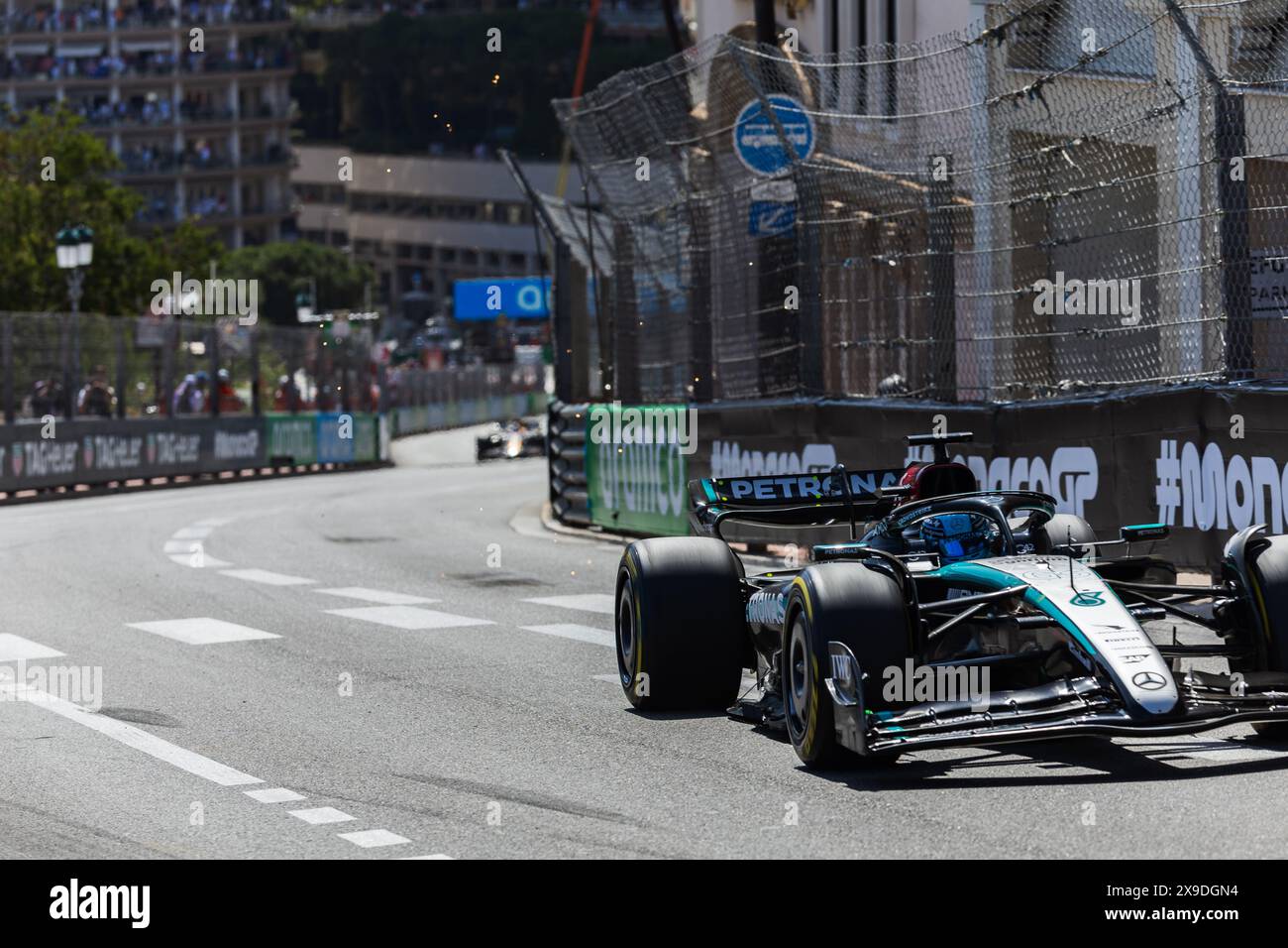 Circuit de Monaco, Montecarlo, Monaco. 26.May.2024; Russell of Great Britain and