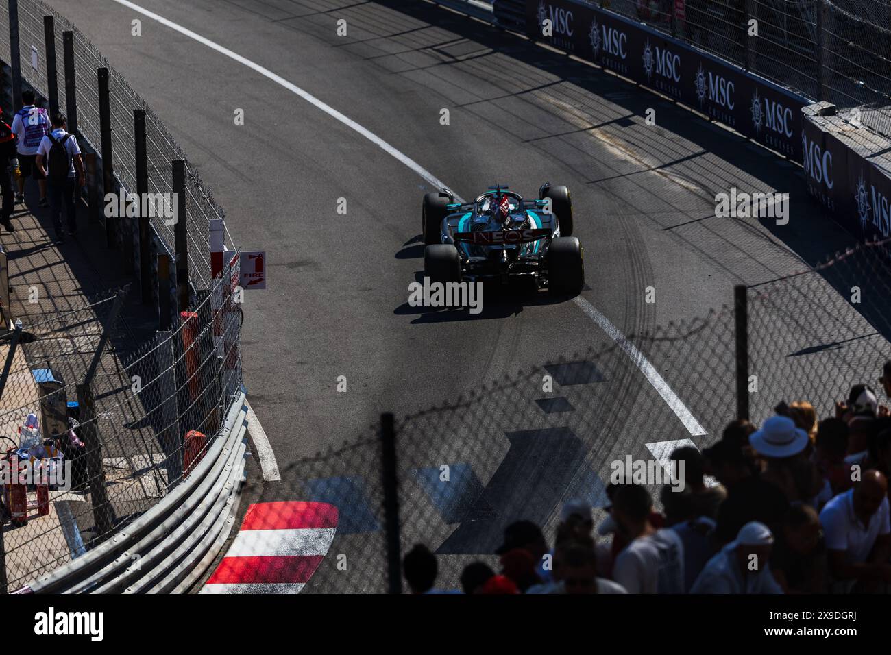 Circuit de Monaco, Montecarlo, Monaco. 26.May.2024; Russell of Great Britain and
