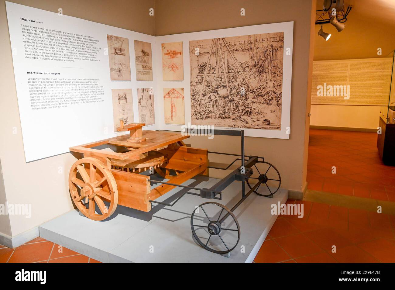 Italien, Toskana, Vinci 31.05.2024, Italien, ITA, Toskana, Vinci im