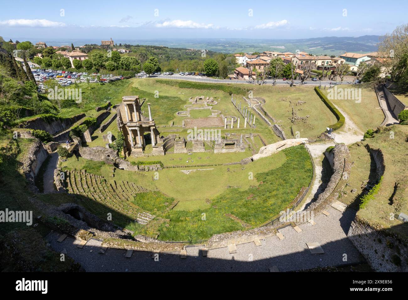Roman Theatre in Volterra, Italy