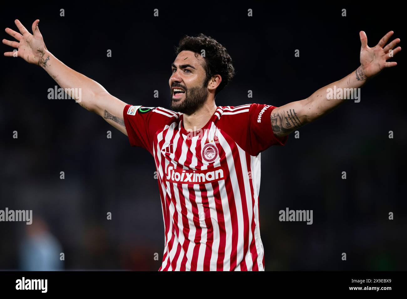 Ballon Molten Finale Conférence League 2024 – Olympiacos Fiorentina, édition Limitée Neuve