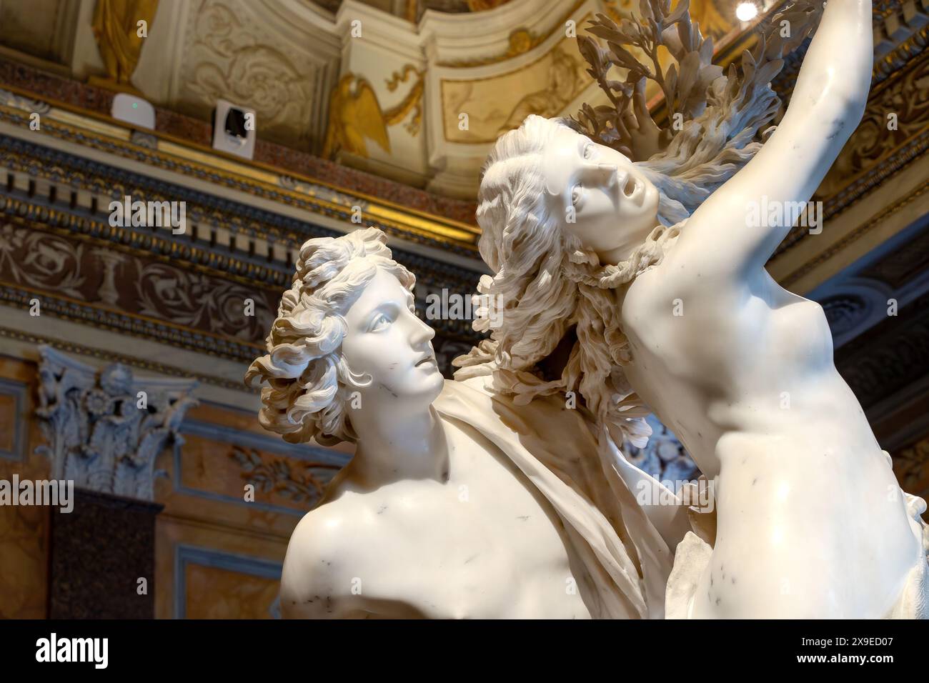 Apollo and Daphne, a life-sized marble sculpture by Gian Lorenzo ...