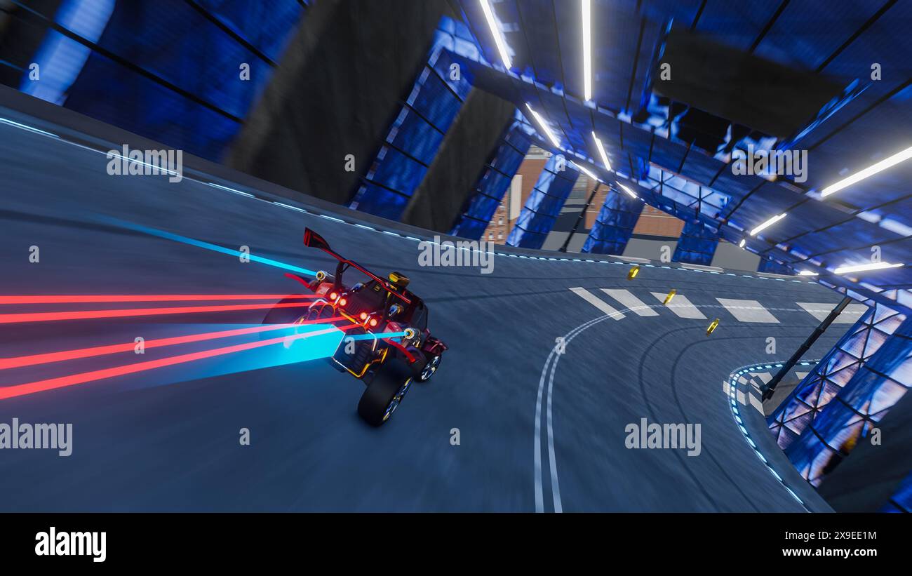 Car racing set hi-res stock photography and images - Alamy