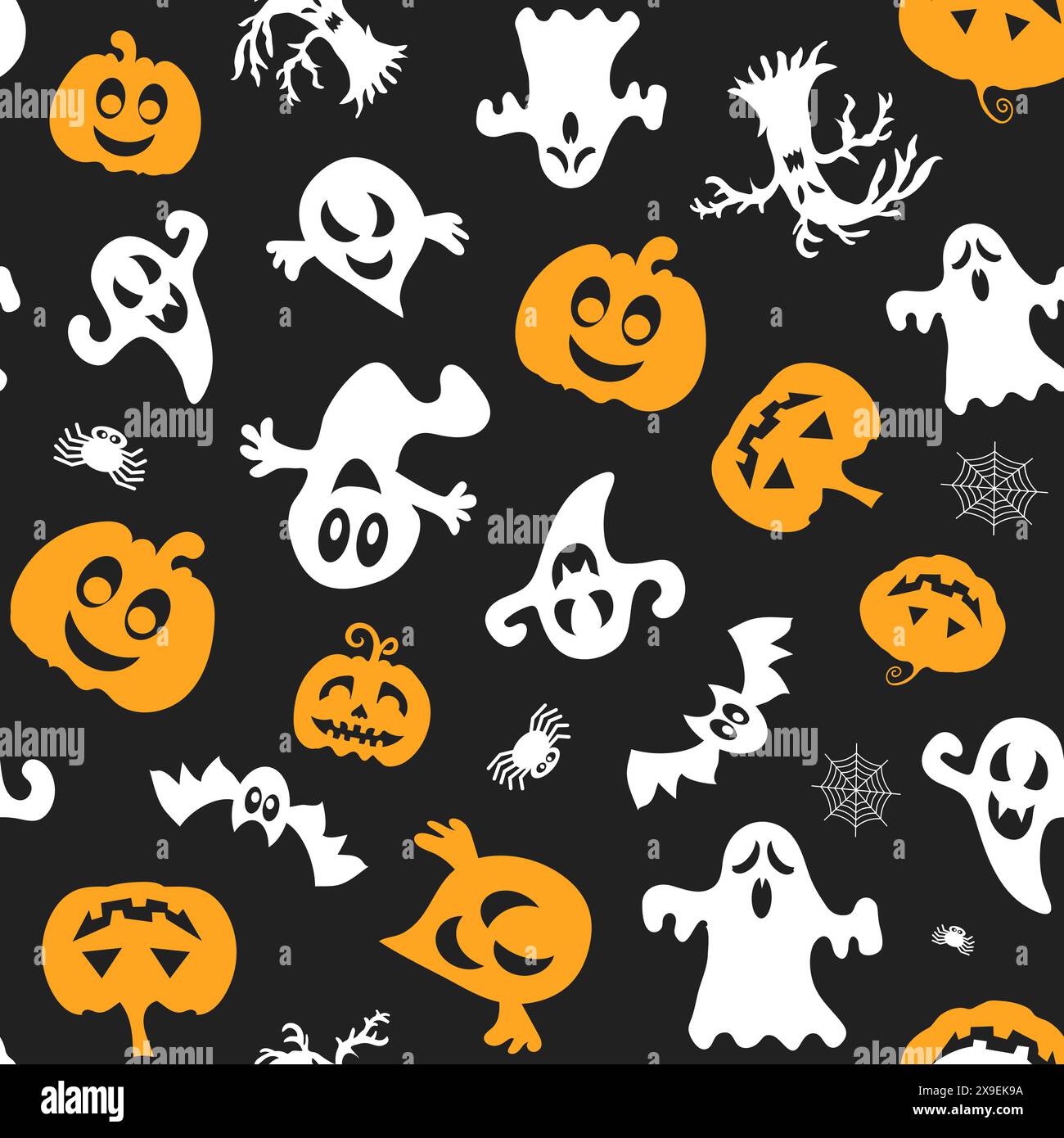 Seamless vector pattern for Halloween design Stock Vector Image & Art ...