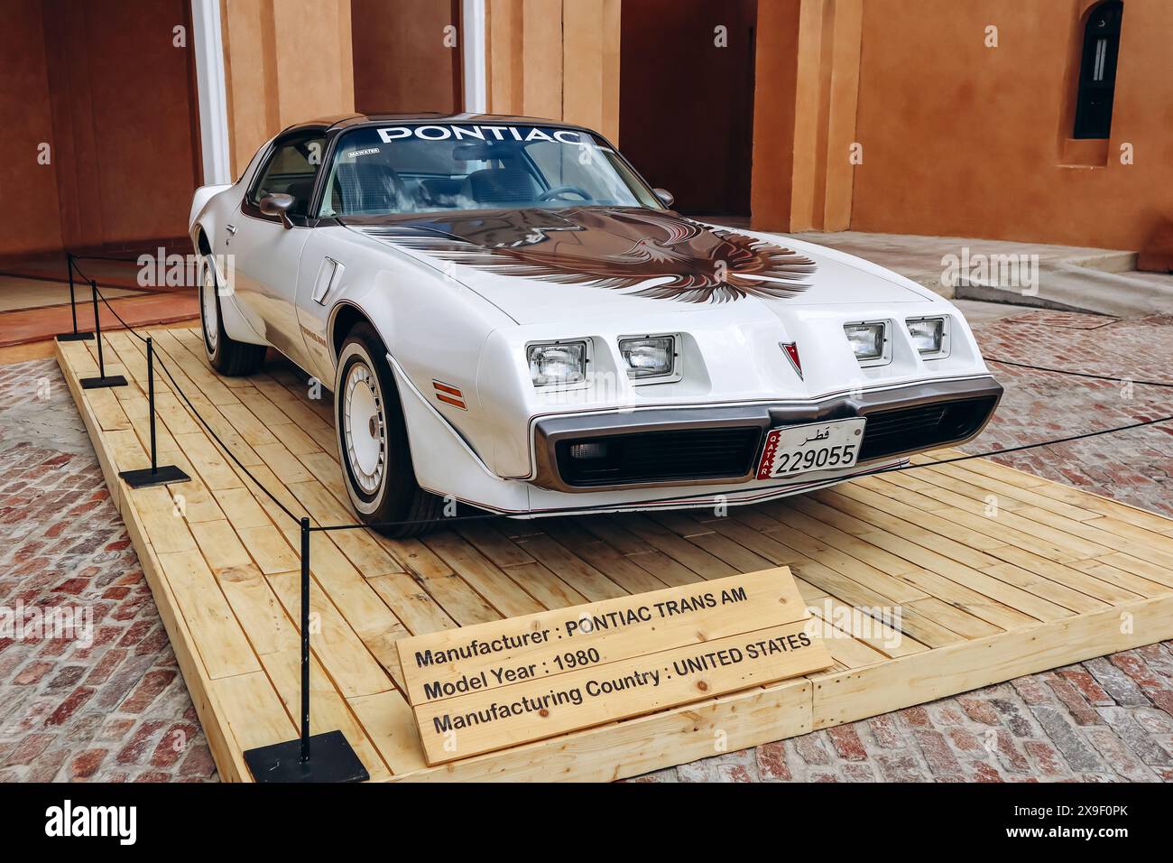 Doha, Qatar - 1 May 2024: Vintage Pontiac Trans AM from 1980 ...