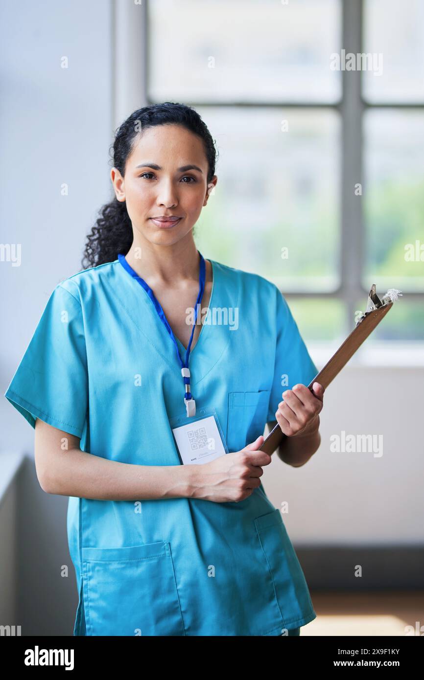Multiracial female nurse standing hi-res stock photography and images ...