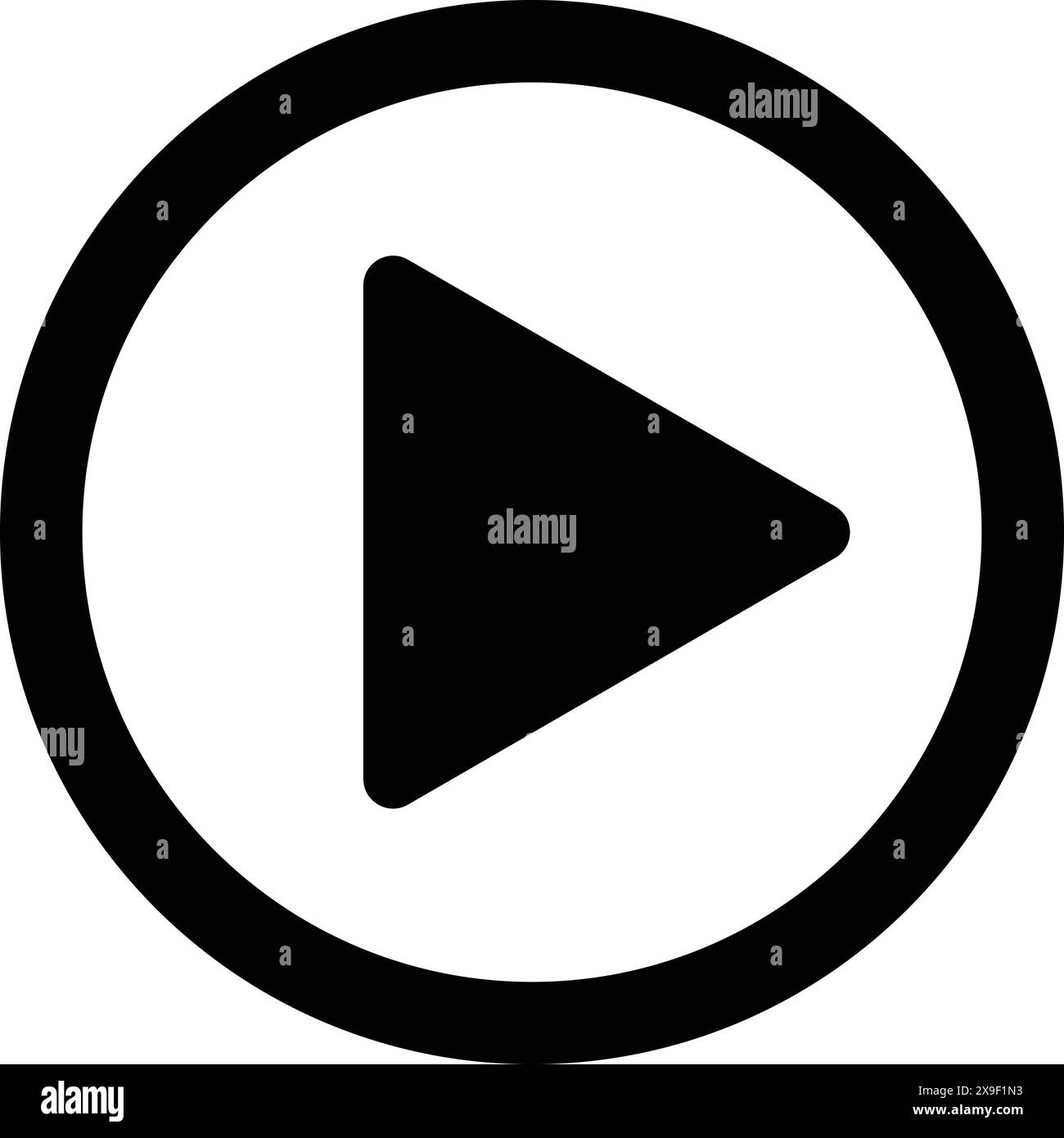Video Play sign, Play button icons, Play icon, Play video symbol Stock Vector