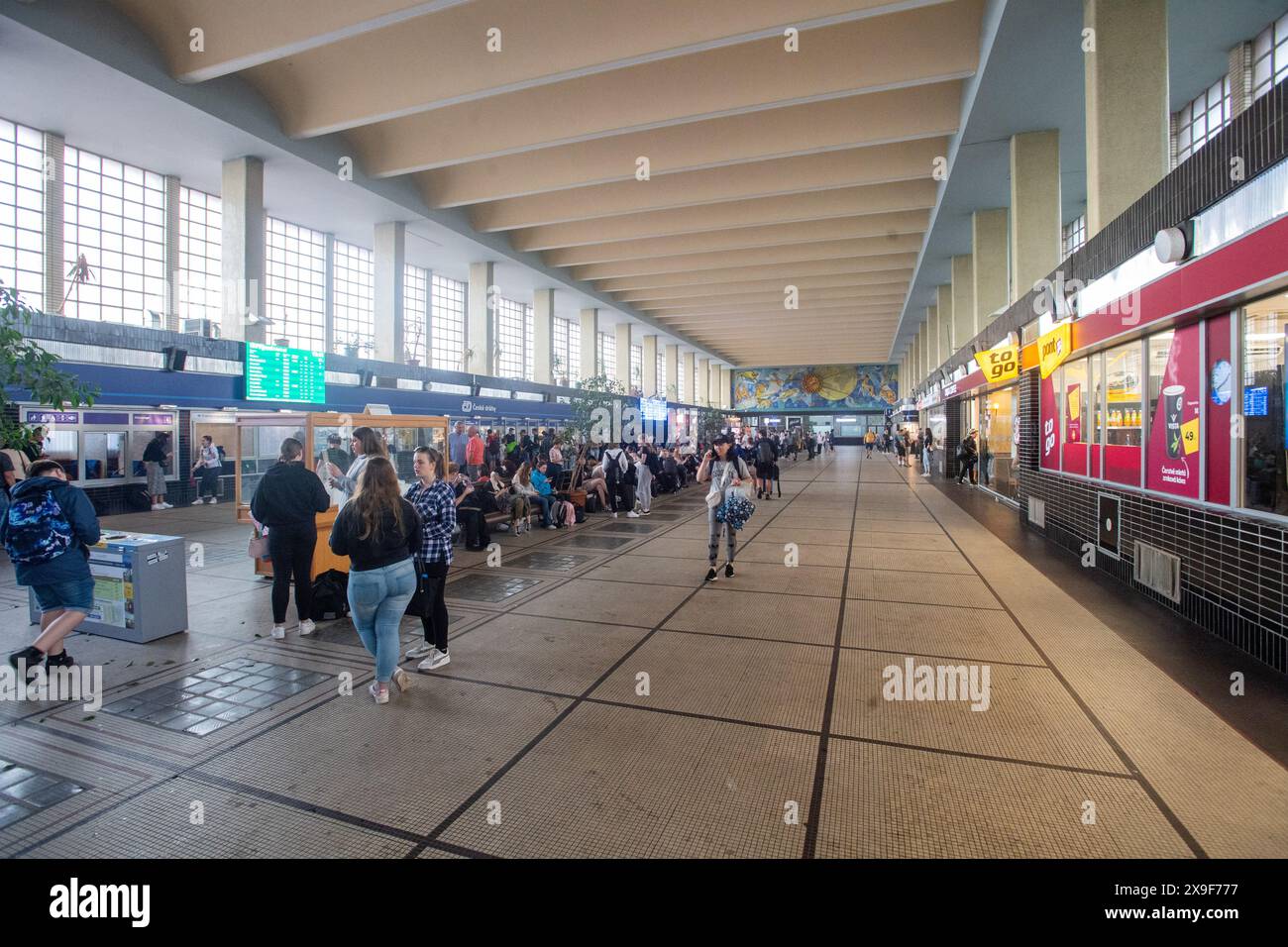 Pardubice, Czech Republic. 31st May, 2024. The Pardubice railway junction, main station after modernisation, May 31, 2024. Credit: Josef Vostarek/CTK Photo/Alamy Live News Stock Photo