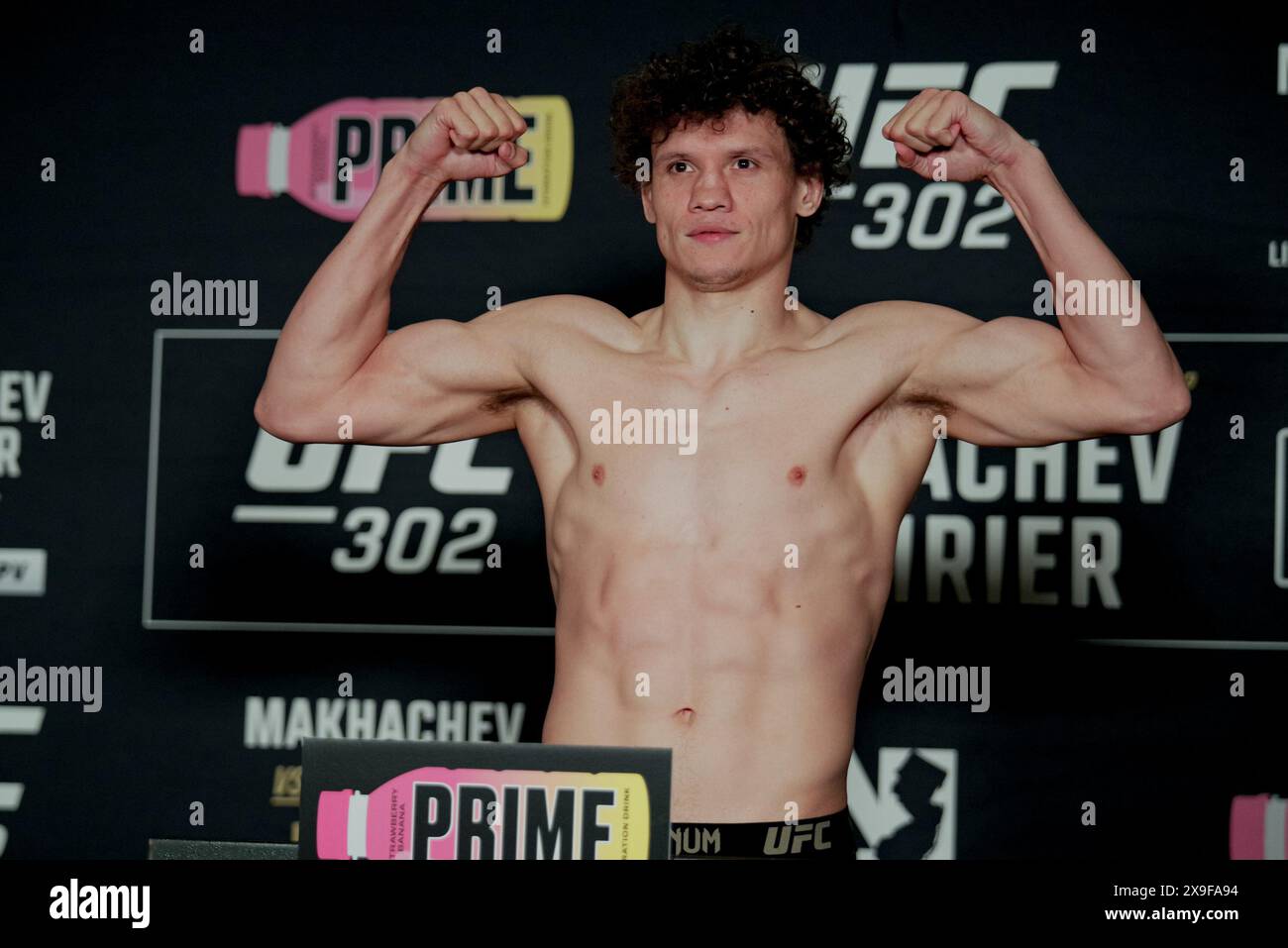 Newark, Newark, Nj, USA. 31st May, 2025. Roman Kopylov poses on the