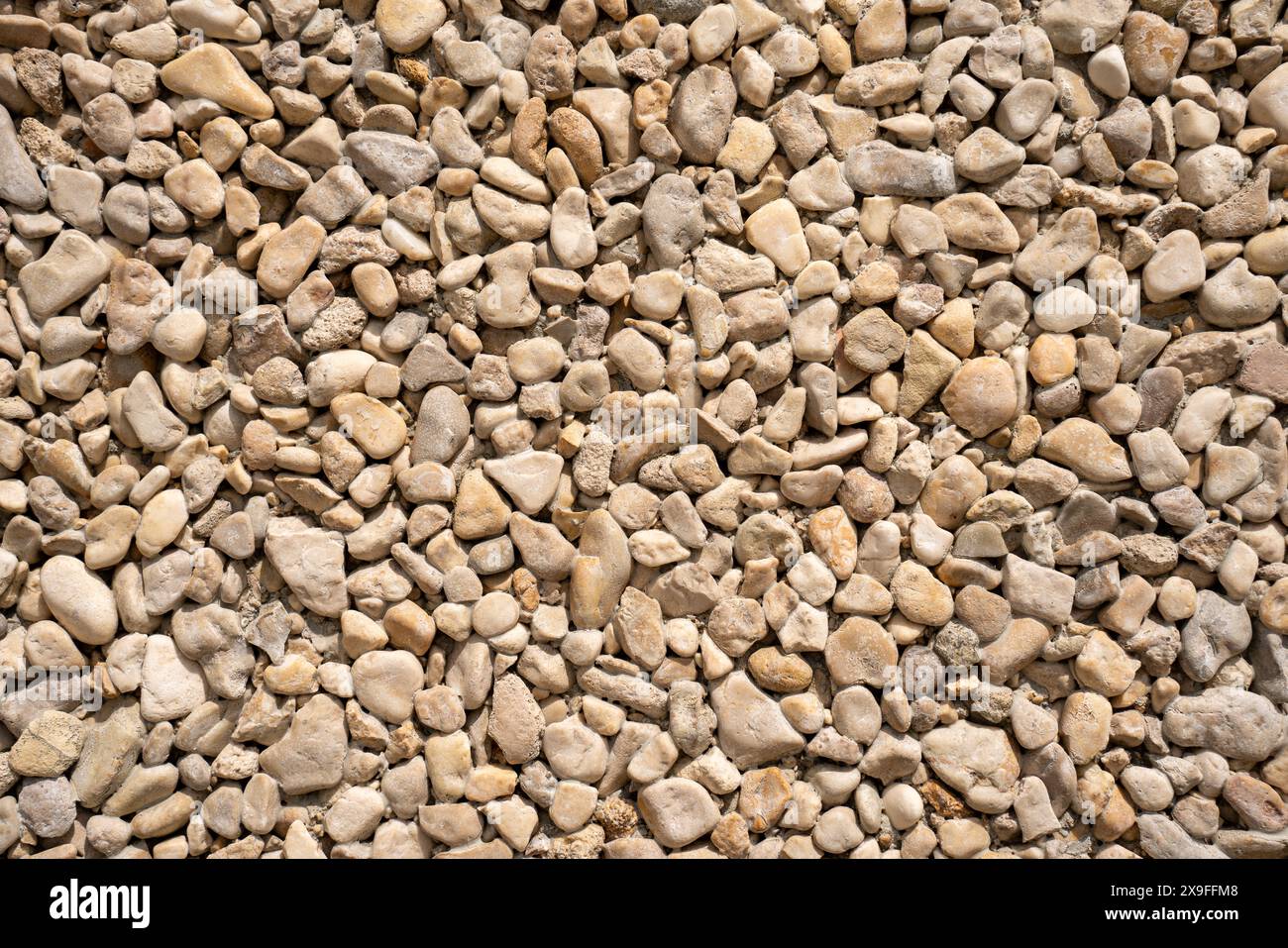 Texture of bed of pebbles. Flat lay. Background use Stock Photo - Alamy