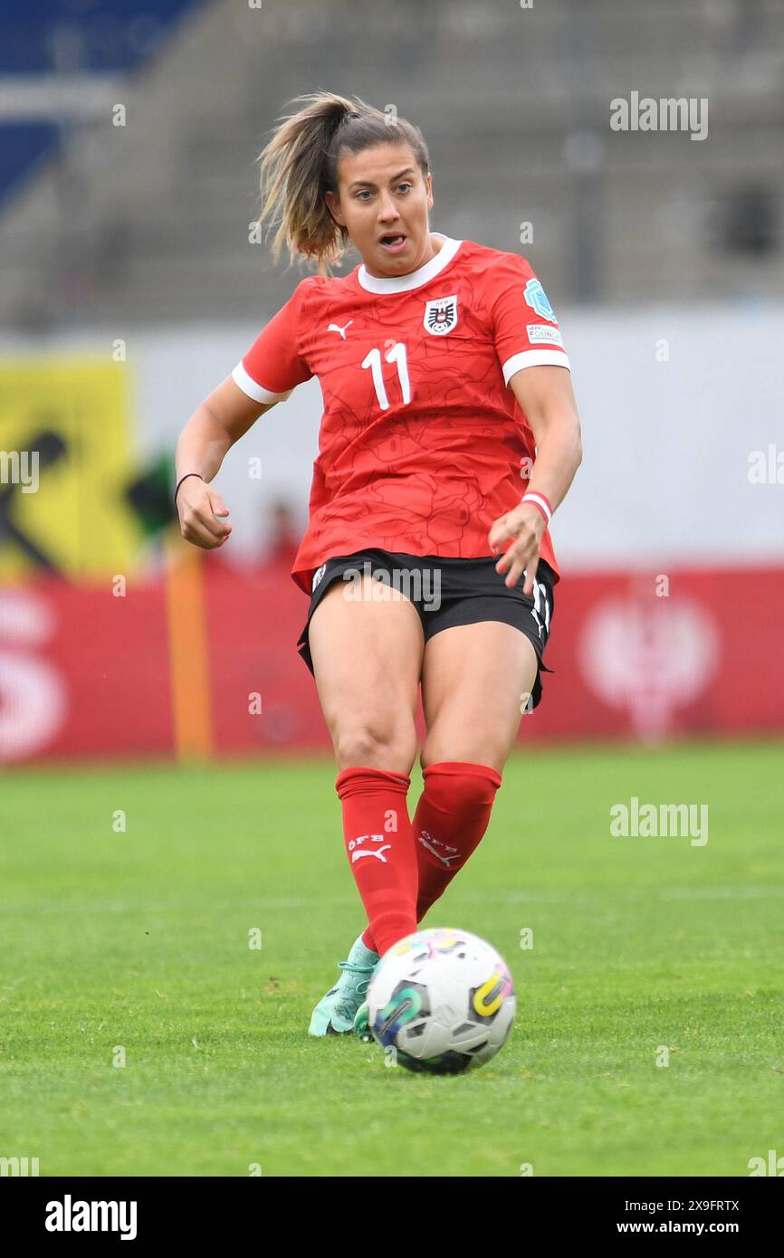 Ried, Austria. 31st May, 2024. RIED, AUSTRIA - MAY 31: Marina Georgieva of Austria during the UEFA Women's EURO 2025 Qualifier match between Austria v Iceland at Innviertel Arena on May 31, 2024 in Ried, Austria.240531 SEPA 24 009 - 20240531 PD9717 Credit: APA-PictureDesk/Alamy Live News Stock Photo