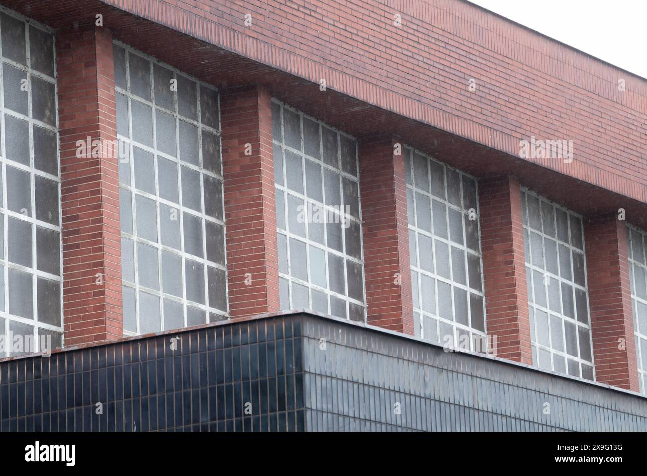 Pardubice, Czech Republic. 31st May, 2024. The Pardubice railway junction, main station building before modernisation, May 31, 2024. Credit: Josef Vostarek/CTK Photo/Alamy Live News Stock Photo