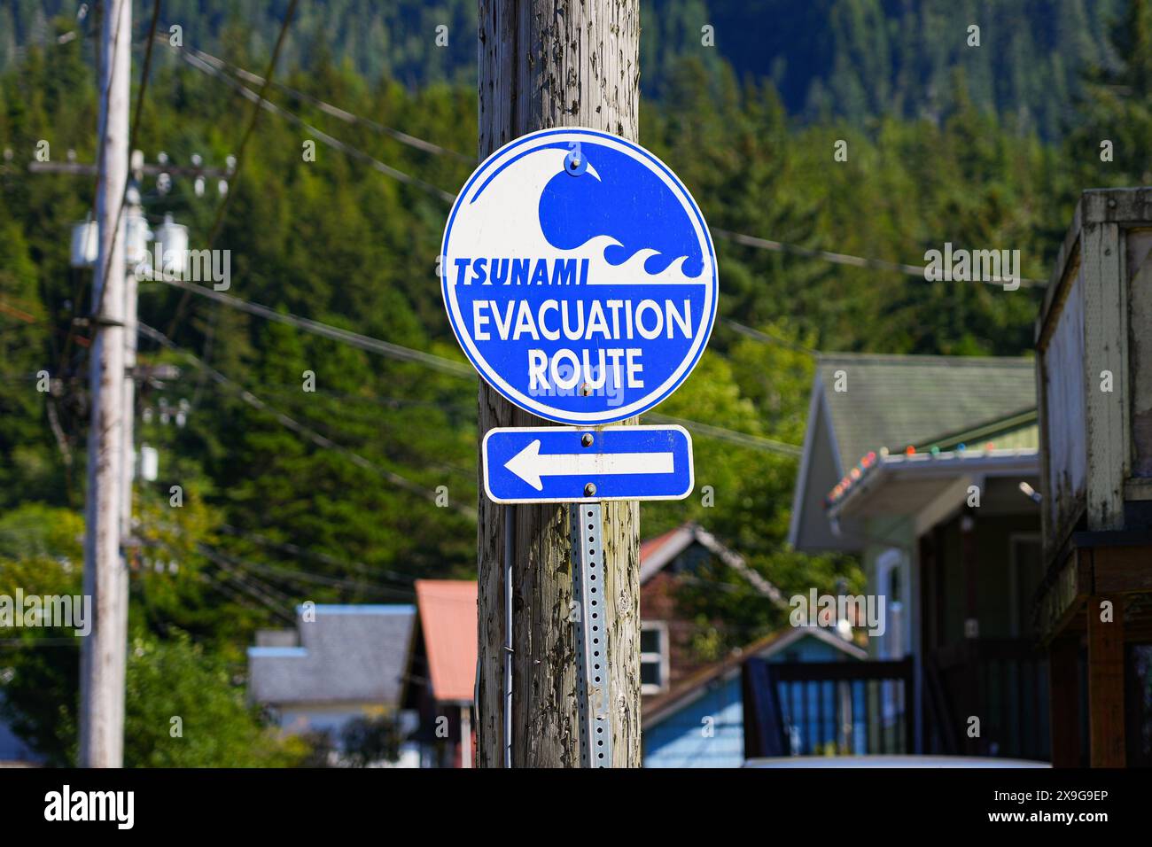 Tsunami zone alaska