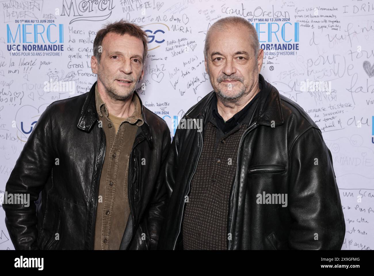 Paris, France. 31st May, 2024. Mathieu Kassovitz and Jean-Pierre Jeunet ...