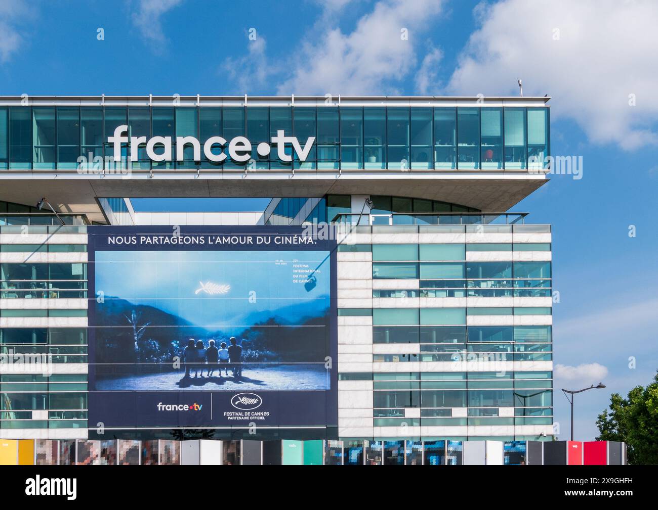 Paris, France 05 19 2024 the offices of France TV, the national programming company that