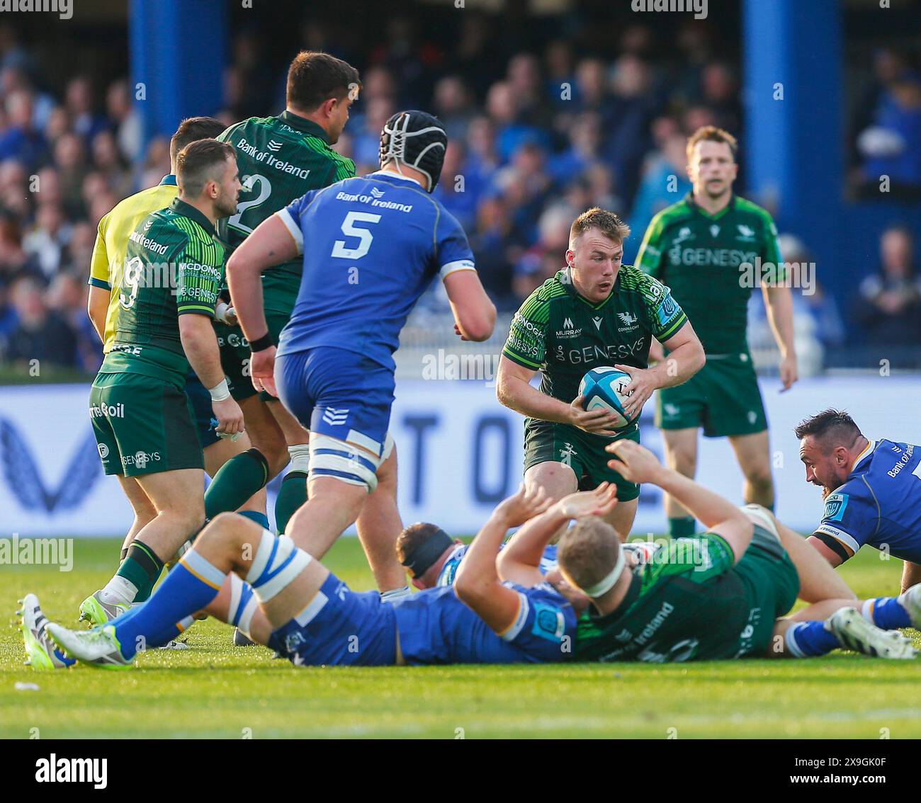 RDS Arena, Ballsbridge, Dublin, Ireland. 31st May, 2024. United Rugby ...