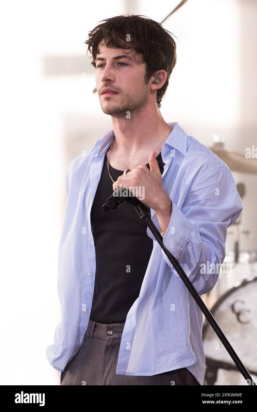 Ny. 24th May, 2024. Dylan Minnette, Wallows on stage for NBC Today Show