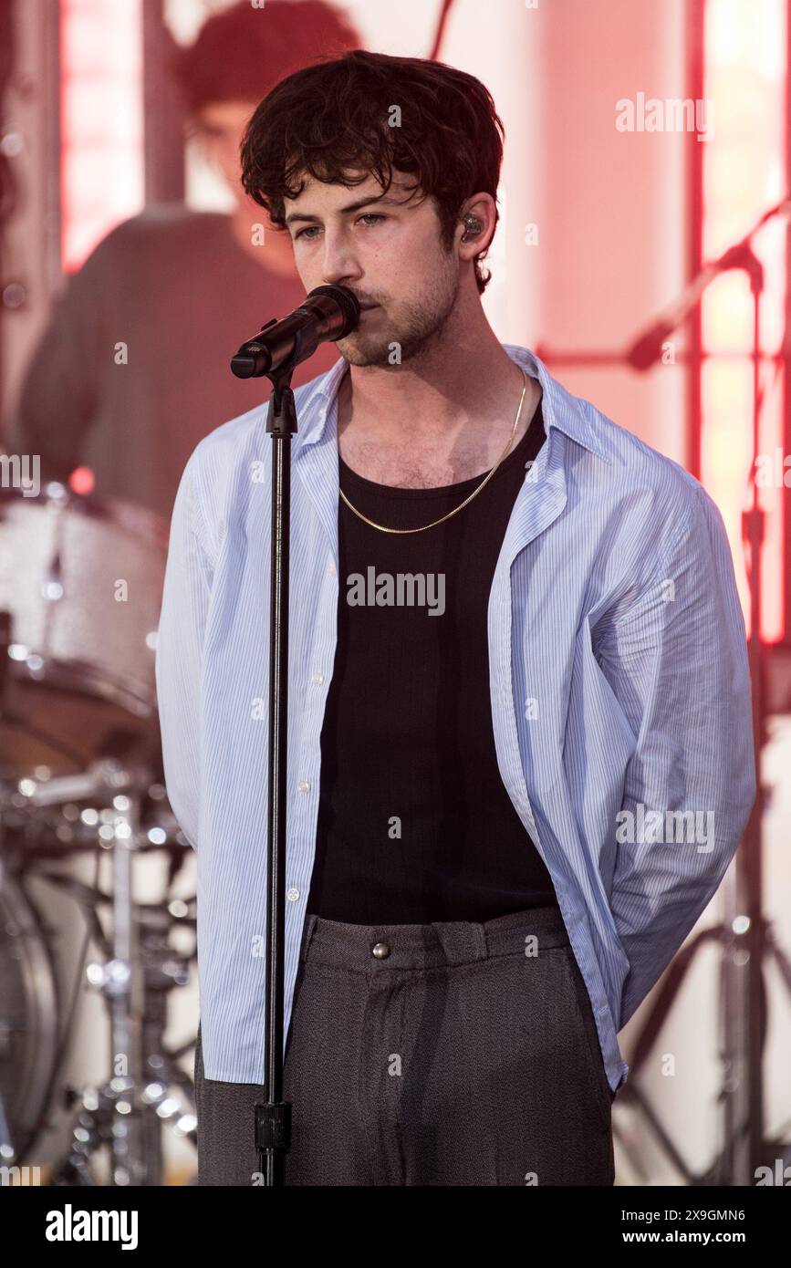 Ny. 24th May, 2024. Dylan Minnette, Wallows on stage for NBC Today Show