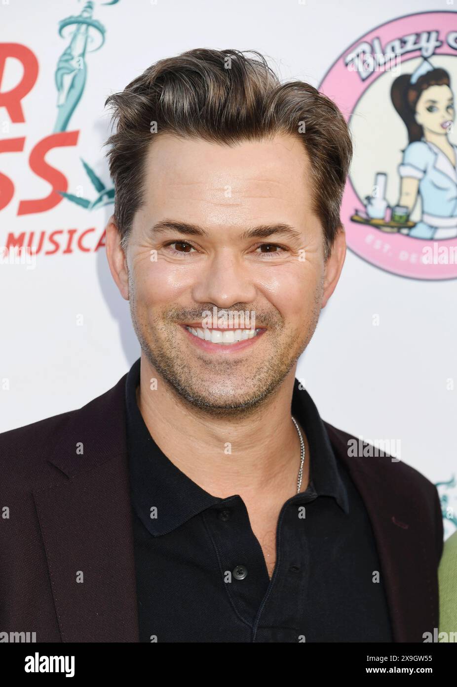 LOS ANGELES, CALIFORNIA - MAY 30: Andrew Rannells attends the opening ...