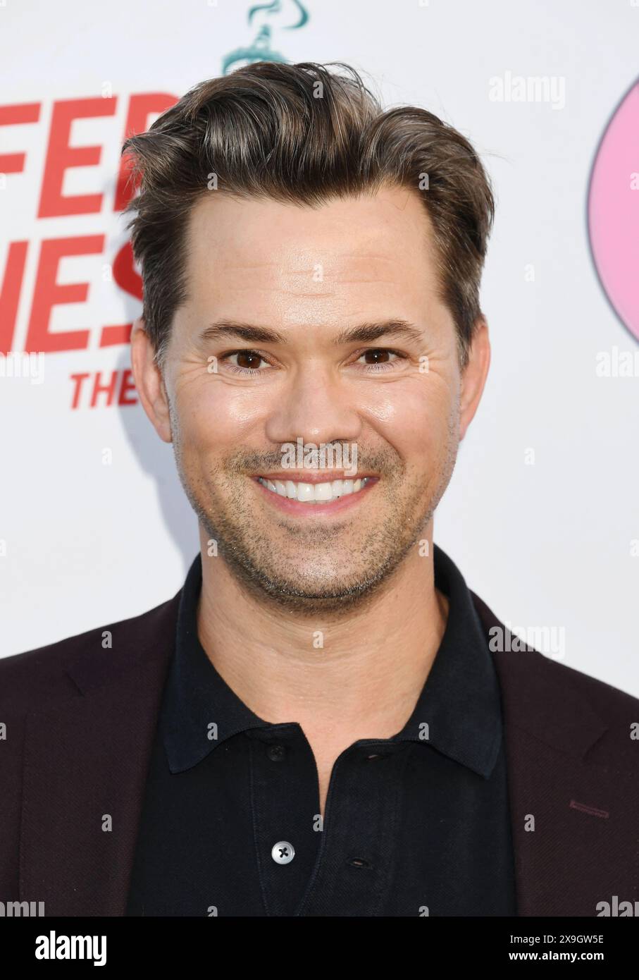 LOS ANGELES, CALIFORNIA - MAY 30: Andrew Rannells attends the opening ...