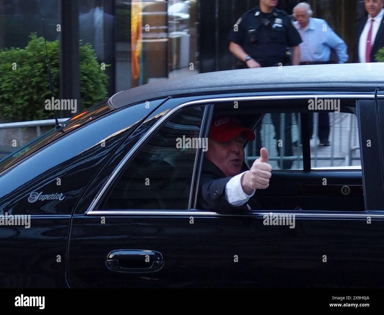 Donald trump holds press conference at trump tower hi-res stock ...