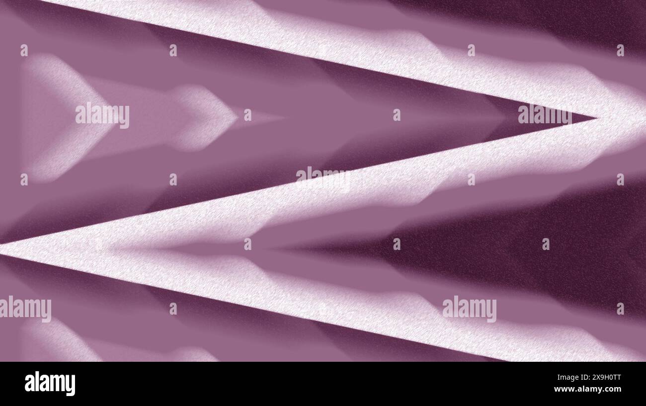 Abstract geometric pattern with purple and white zigzag shapes creating ...