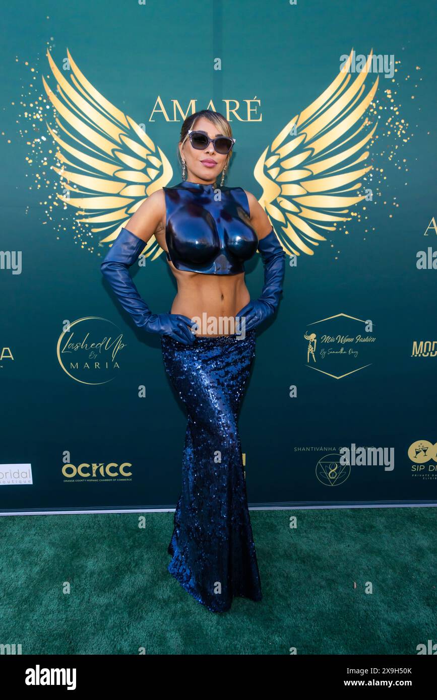 Long Beach, California, USA. 30th May, 2024. Olga Loera arrives at