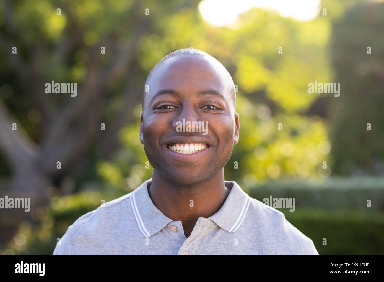 Positive serene african american hi-res stock photography and images ...
