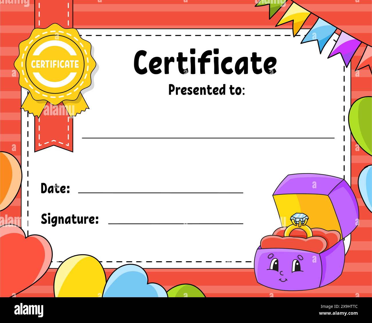 Child with certificate award hi-res stock photography and images - Page 7 - Alamy for Free Printable Character Award Certificates
