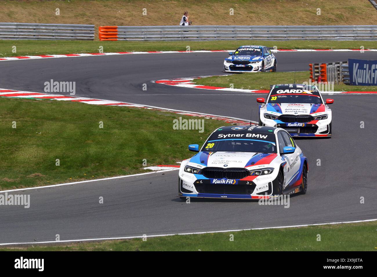 Colin Turkington - Team BMW - driving BMW 330e M Sport number 20 in the ...