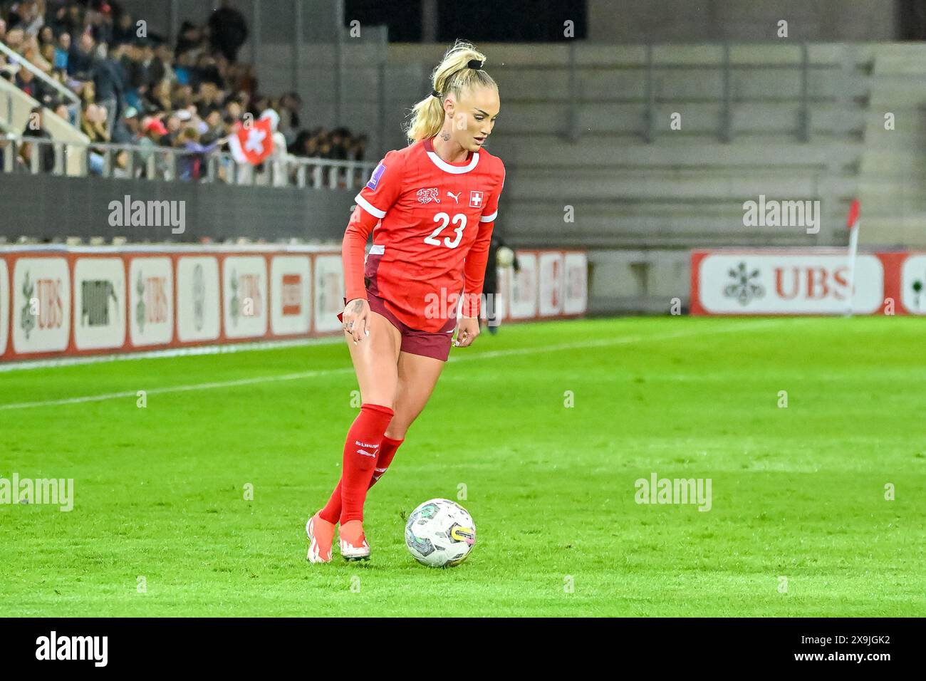 Alisha Lehmann (Schweiz, 23) SUI, Schweiz Ungarn, UEFA Womens