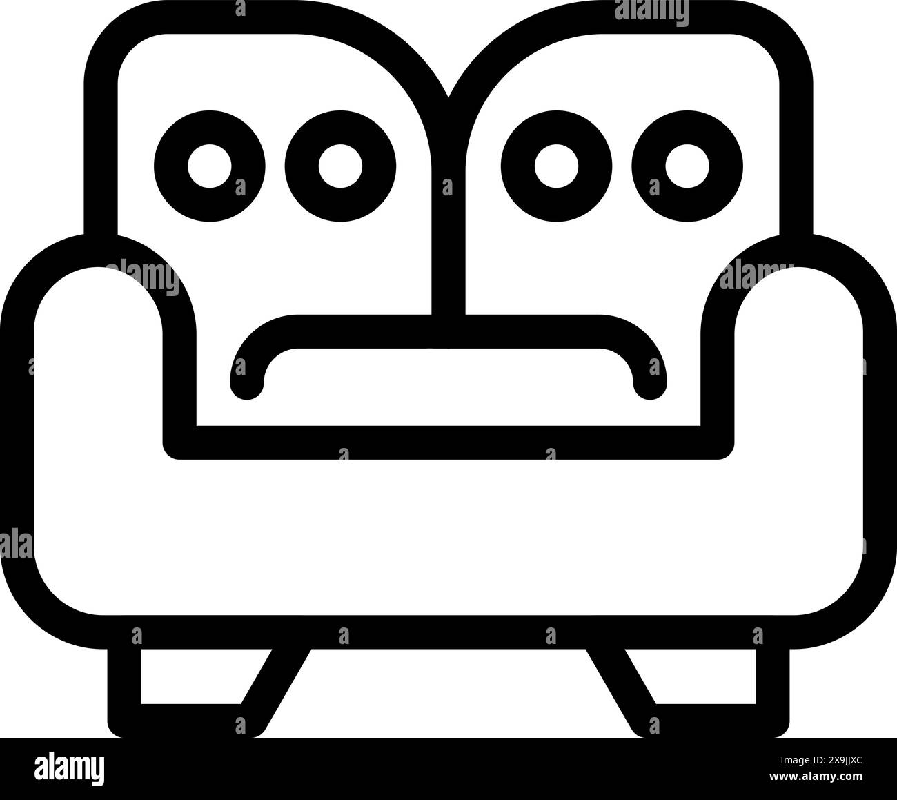 Minimalist animated line drawing