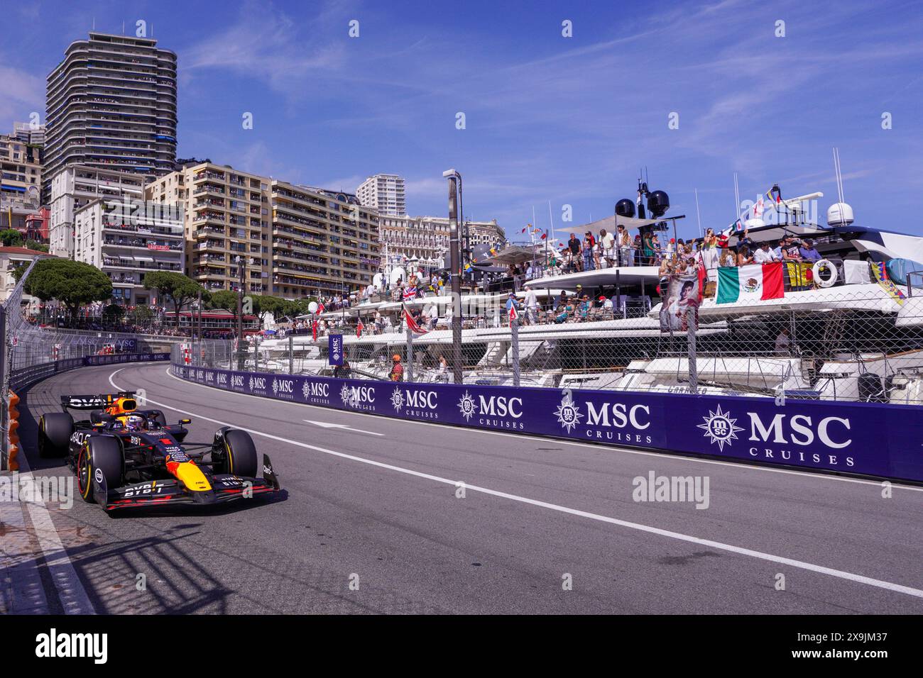 Montecarlo, Monaco. 26 May, 2024. Max Verstappen of Netherlands driving ...