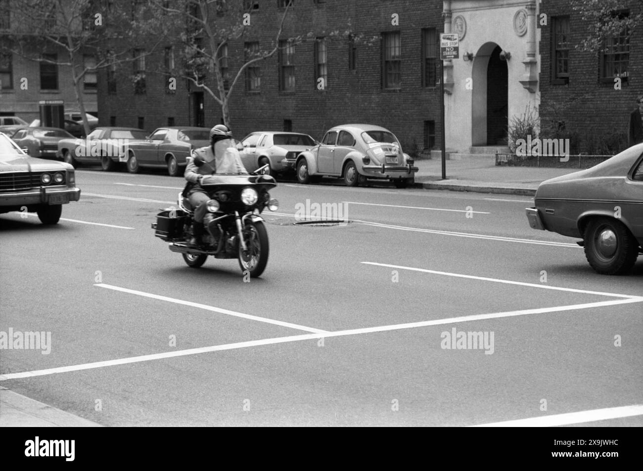 1970s motorcyclist hi-res stock photography and images - Alamy