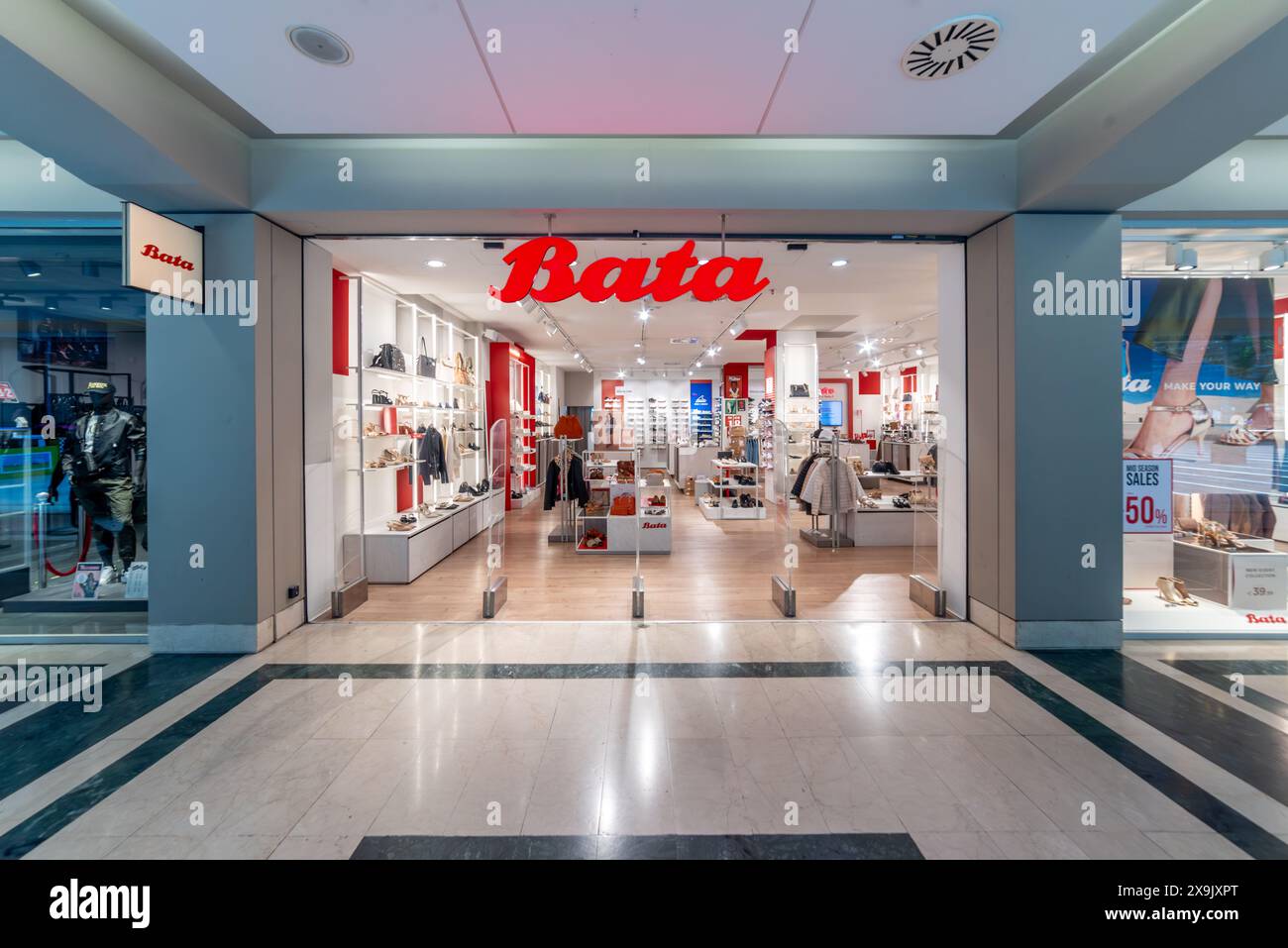 Bata shop window hi res stock photography and images Alamy