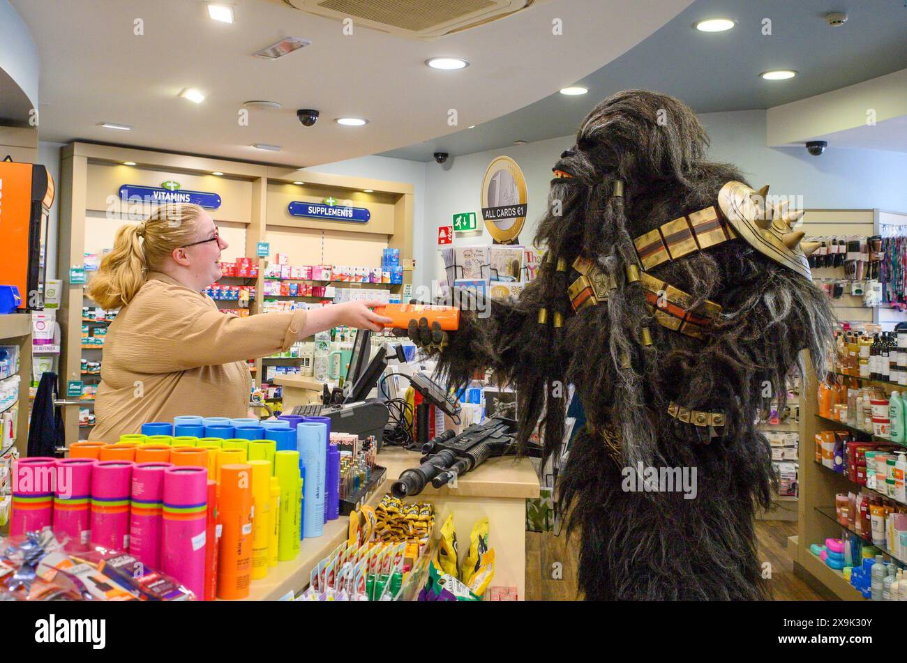 Inaugural 'Feel The Force' Star Wars Festival in Dunmanway, Co. Cork, Ireland on June 1st and Second 2024 Stock Photo